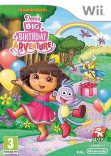 Dora Joyeux Anniversaire big Birthday Adventure wii